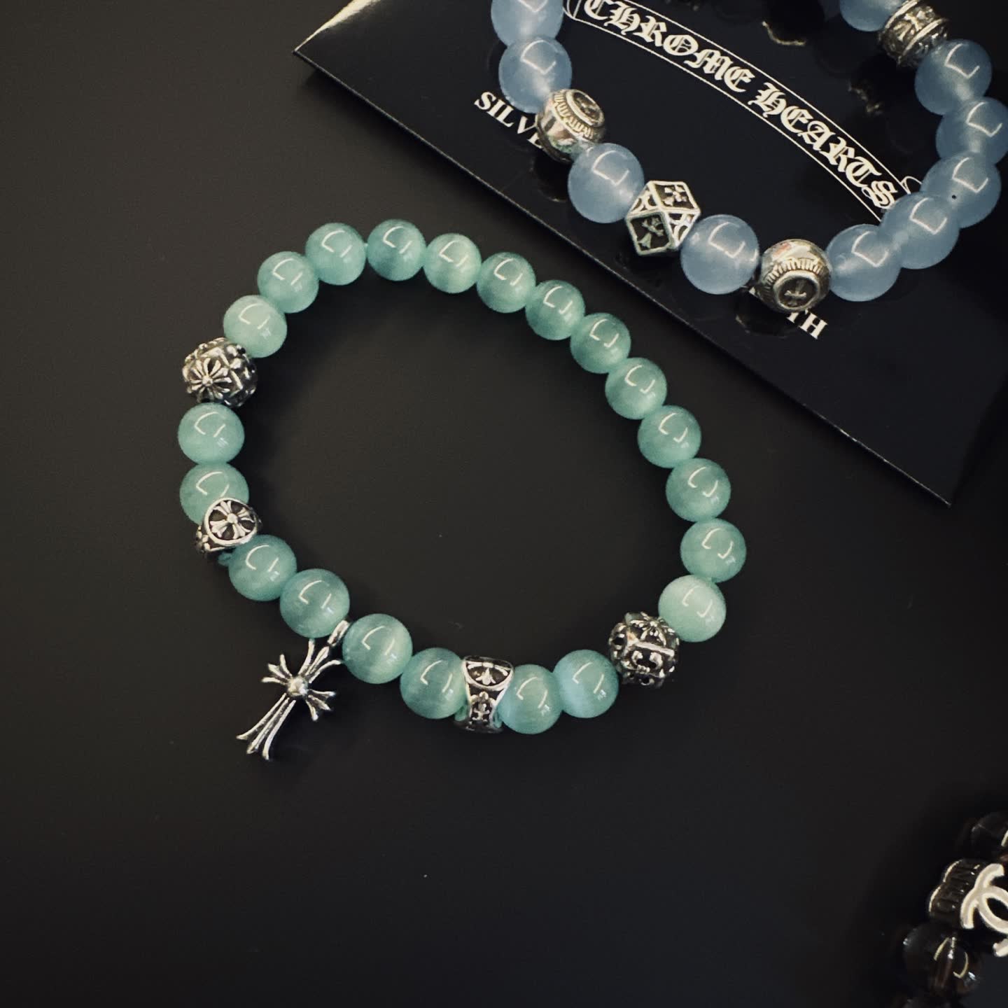 Chrome Hearts Beaded Bracelet Set